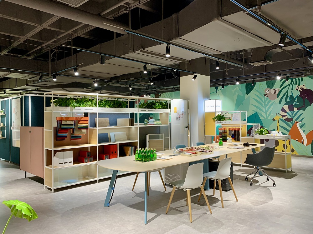 震旦家具青島展廳Bring ESG into Office協(xié)助企業(yè)實踐綠色環(huán)保、讓辦公生活更美好